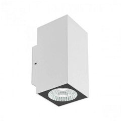 QUAD AP LED COB 2X3W IP65 MW 3000K (Sq)(5.1.2) REDO 90087