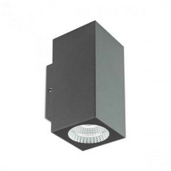 QUAD AP LED COB 2X3W IP65 DG 3000K (Sq)(5.1.2) REDO 90088