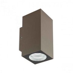 QUAD AP LED COB 2X3W IP65 DB 3000K (Sq)(5.1.2) REDO 90089