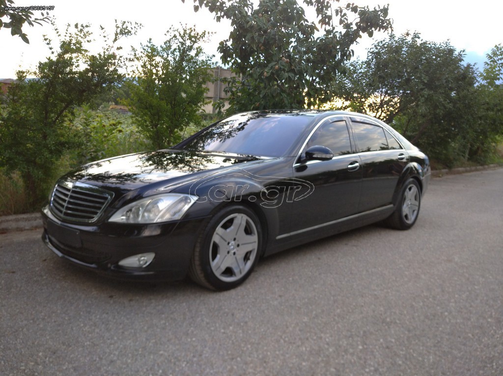 Mercedes-Benz S 350 '07 LONG V6 FOULEXTRA ΒΙΒΛΊΟ SERVICE