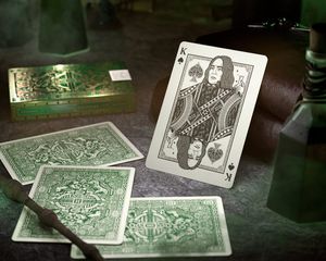 Harry Potter Playing Cards Green Version-thumb-3