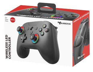 Subsonic Wireless Led Controller Black - Nintendo Switch / Nintendo Switch-thumb-2