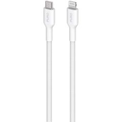 Puro Fabrik USB-C - Lightning Cable with MFI 1.2m - White-thumb-0