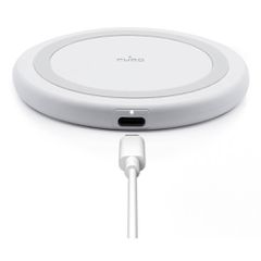 Puro Wireless Charger for Android, iPhone - White-thumb-1