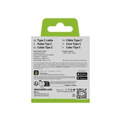 SBS TECABLETYC1KPOS USB-A - USB-C Cable 1m - Black-thumb-1