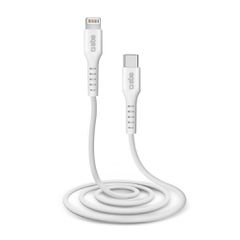 SBS TECABLELIGTC1W USB-C - Lightning Cable MFi Certified, 1m - White-thumb-1