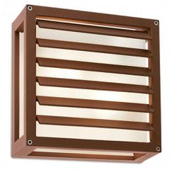 BRICK AP/PL E27 2X42W IP54 R (SQ) decor (5.1.1) REDO 9895