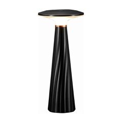 LED ΠΟΡΤΑΤΙΦ PC ΕΠΑΝΑΦΟΡΤΙΖ.2,5W 230/5VDC 3000K ΜΑΝΙΤΑΡΙ ΜΑΥΡΟ