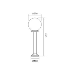 SFERA 2 ST H75 1x42W E27 OPAL (4.1.1) REDO 9780-thumb-1