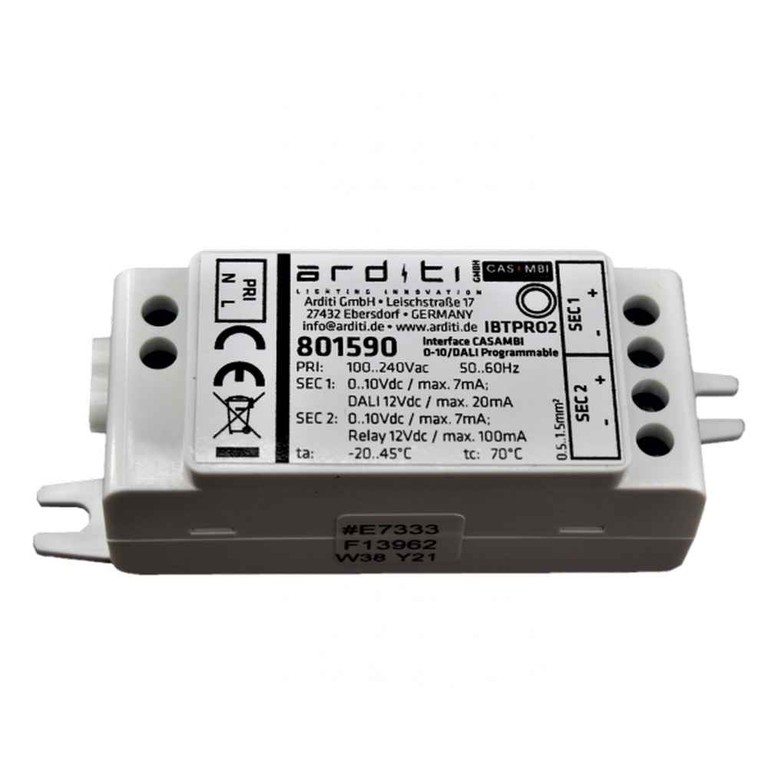 Casambi prog. 2output built-in Interface IBTPRO2 A2D 801590