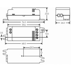 Casambi prog. 2output built-in Interface IBTPRO2 A2D 801590-thumb-1