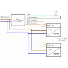 Casambi prog+butt. Outp.DALI 25dev. cable built-in Interface IBTXPRODA25C 808894-thumb-2