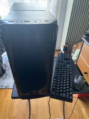Full pc set με HP ρυθμιζόμενη οθόνη και καινούργιο πληκτρολόγιο με ποντίκι