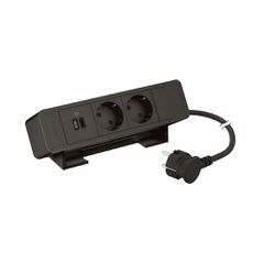 ON DESK BLACK 2 SCH+USB C 45W 2M KΑΛΩΔIO