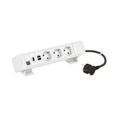 ON DESK WHITE 3SC+USB A+C+RJ+HDMI+2M KΑΛ