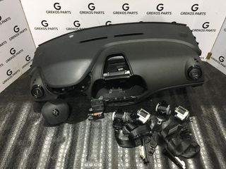 Renault Captur Μούρη Κομπλέ Ασημί-thumb-5
