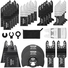 VEVOR 30PCS Κιτ λεπίδων πολλαπλών εργαλείων 8 τύπων Fit Dewalt Bosch Hitachi Chicago