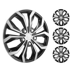 VEVOR 16" Κάλυμμα τροχού Hubcaps Σετ 4 στιβαρών καπακιών για όλες τις καιρικές συνθήκες