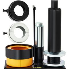 VEVOR Carrier & Pinion Bearing Puller, Συμβατό με Dana 30,40,50,60,70, 80, Ford 10,25" Ρουλεμάν, Εργαλείο εξολκέα πινιόν με 3 Clamshell, 45# Steel Clamshell Bearing Ruvering for Auto Repair