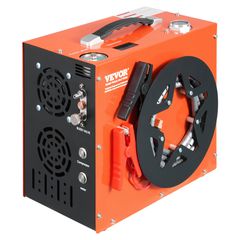 VEVOR PCP Air Compressor, 4500PSI/30Mpa Portable PCP Airgun Compressor - Ενσωματωμένο σύστημα ψύξης νερού και ανεμιστήρα, Auto-Stop | Συμπιεστής δεξαμενής Paintball DC12V/AC230V για αεροβόλο τουφέκι,