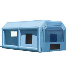 Φουσκωτός θάλαμος βαφής VEVOR, 21 x 13,5 x 9,8 ft φουσκωτός θάλαμος ψεκασμού, με ισχυρό φυσητήρα και σύστημα φίλτρου αέρα 1100 W, φορητός θάλαμος βαφής αυτοκινήτου για μεσαίου μεγέθους οχήματα, βαφή μ