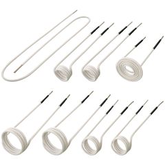 VEVOR Induction Heater Coil Kit 8PCS Πιο χρησιμοποιούμενα Πηνία επαγωγικού θερμαντήρα με ποικίλα μήκη, ανθεκτικό στη θερμότητα εργαλείο επαγωγικού θερμαντήρα με ευελιξία και μεγάλη διάρκεια ζωής για α