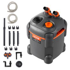 Φίλτρο δοχείου ενυδρείου VEVOR 30 Gallon 8w Λάμπα UV Fish Tank Quiet