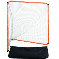 VEVOR Lacrosse Goal, 6' x 6' Lacrosse Net, Steel Frame Backyard Training Lacrosse Equipment, Portable Lacrosse Goal with Carry Bag, Γρήγορη και εύκολη εγκατάσταση, Τέλειο για προπόνηση ενηλίκων νέων,