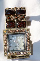 Ρολόι Antique diamond color κρύσταλλοι ζιρκόνια από κλείσιμο καταστήματος RQ097