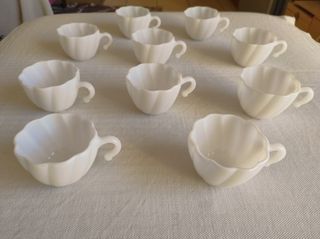 Σετ 5 φλυτζάνια τσαγιού σχέδιο κοχύλι