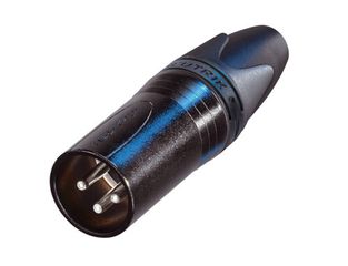 NEUTRIK XLR Plug NC3MXX-BAG 3 Pin Male Extender - Neutrik