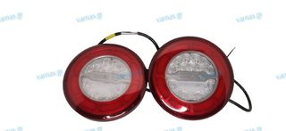 Φανάρια σετ στρόγγυλα Led γνήσια Schmitz Δεξιά