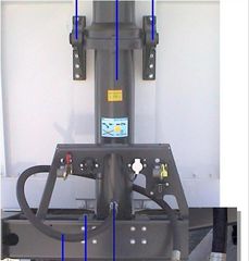 Μπουκάλα Καρότσας Ανατροπής γνήσια Hyva 250 bar