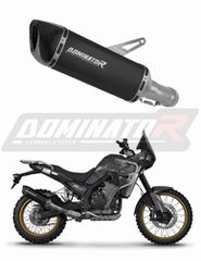 Dominator Εξάτμιση Τελικό HP6 Black/Carbon End Kove 800 X Pro Adventure 2023 - 2025  Με Σιγαστήρα
