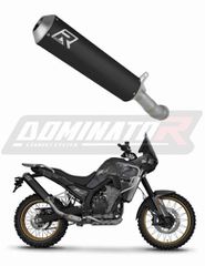 Dominator Εξάτμιση Τελικό MX  Alouminium Black Kove 800 X Pro Adventure 2023 - 2025  Με Σιγαστήρα