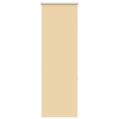 vidaXL Roller Blind Blackout Μπεζ 40x150 cm Πλάτος υφάσματος 35,7 cm