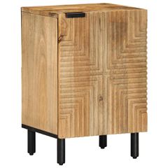 vidaXL ντουλάπι μπάνιου καφέ 38x33,5x58 cm μασίφ ξύλο Mango