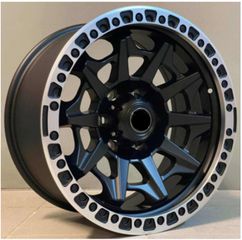 Nentoudis Tyres - Ζάντα 4x4 IWX15 - 8X15 ΕT(-15) 6X139.7 - Mαύρο ματτ διαμαντέ