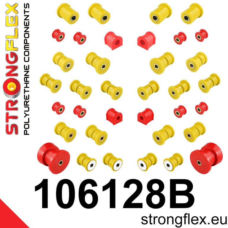Full suspension polyurethane bush kit