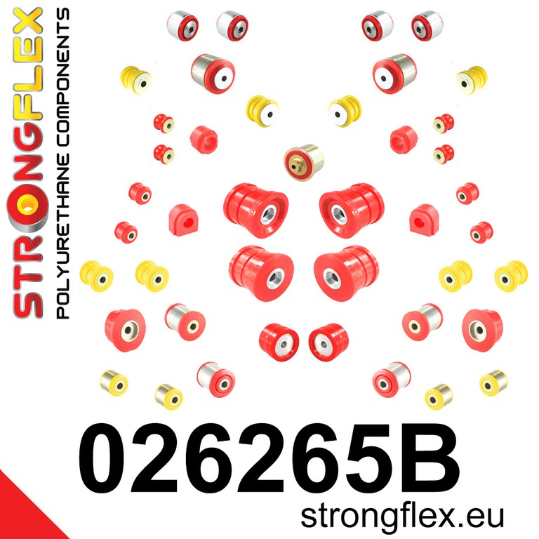 Full suspension polyurethane bush kit