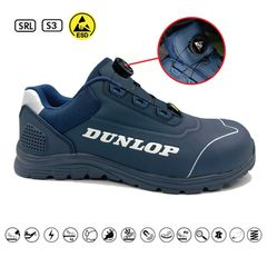 ΠΑΠΟΥΤΣΙΑ DUNLOP MATT ΜΠΛΕ NAVY S3 ΜΕΓ.40-46 (711040)