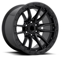 Nentoudis Tyres - Ζάντα 4x4 IWX17 - 9X20 ΕT(-12) 6X139.7 - Μαύρο ματτ