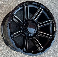 Nentoudis Tyres - Ζάντα 4x4 IWX19 - 9X18 ΕT(-12) 6X139.7 - Μαύρο διαμαντέ