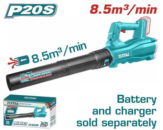TOTAL ΦΥΣΗΤΗΡΑΣ ΚΗΠΟΥ ΜΠΑΤ. Li-ion 20V solo ΧΩΡΙΣ ΜΠΑΤΑΡΙΑ & ΦΟΡΤΙΣΤΗ (TABLI20323)