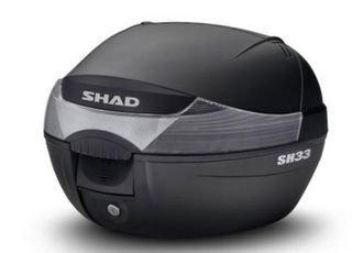 Βαλιτσάκι SHAD 33λίτρα Μαύρο Διαφανή Κρύσταλλο Με Βάση(Διαστάσεις: 42/43/31 εκ. (πλάτος/ύψος)