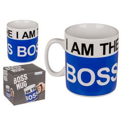 Mug I am the Boss 13 x 11 cm