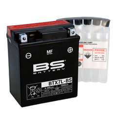 Μπαταρία Μοτοσυκλέτας BS Battery BTX7LBS (YTX7L-BS) 6.0 Ah 300620