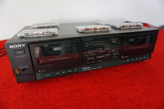 Sony TC-W310 Double Cassette Deck (1989)-thumb-4