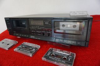 Sony TC-W310 Double Cassette Deck (1989)