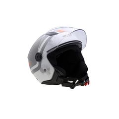 ΚΡΑΝΗ ZEN ZN-700 GEMINI ΑΝΟΙΚΤΑ (ECE R22.06) ΓΚΡΙ/ΑΣΠΡΑ XL - (ΤΑΙ)